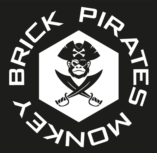 Logo Pirates Monkey Brick